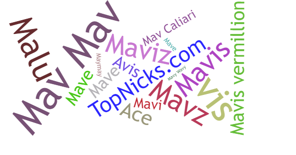 Nicknames for Mavis