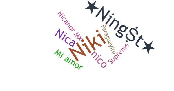 Nicknames for Nicanor