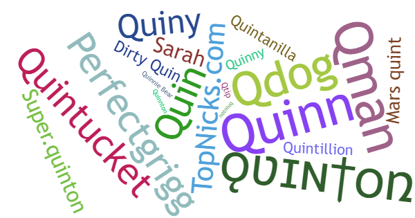 Nicknames for Quinton