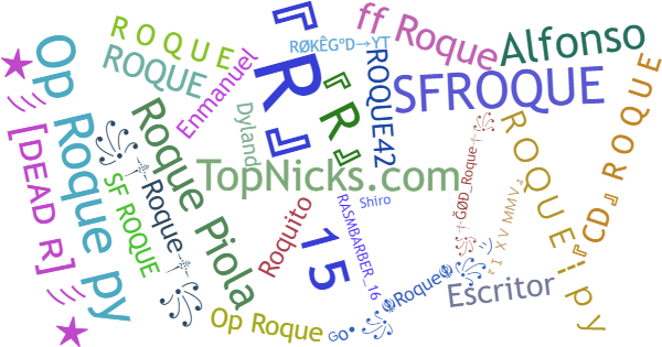 Nicknames for Roque