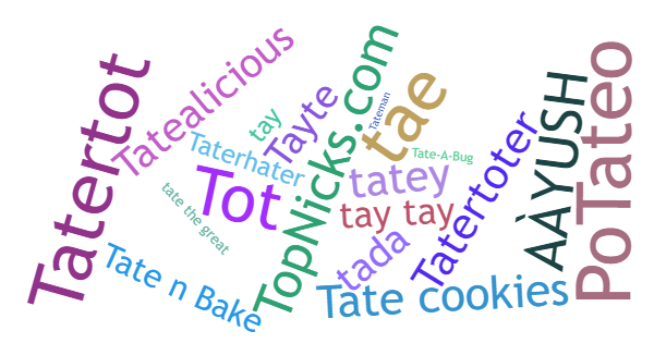 Nicknames for Tate