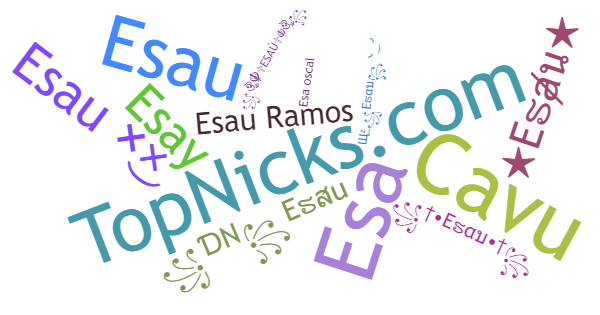 Nicknames for Esau