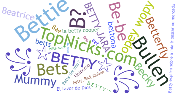 Nicknames for Betty