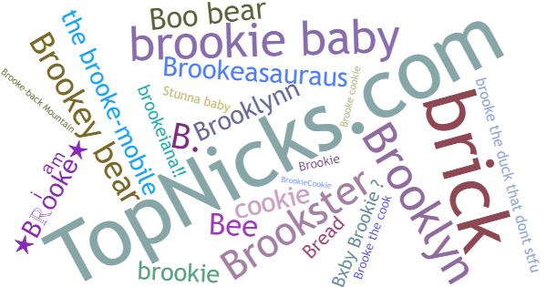 Nicknames for Brooke