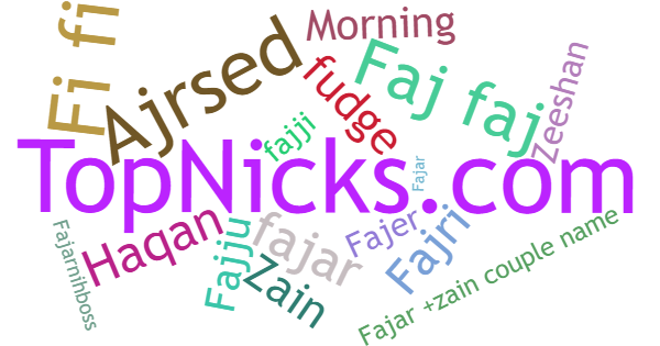 Nicknames for Fajr