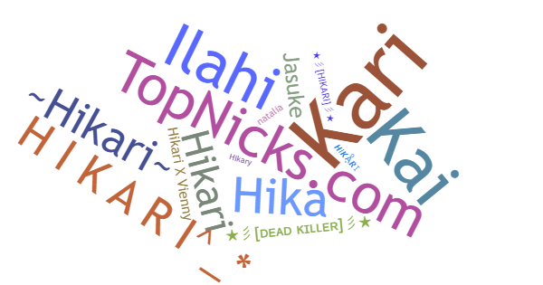 Nicknames for Hikari