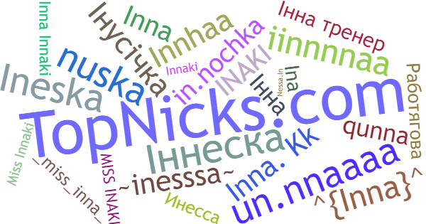 Nicknames for Inna