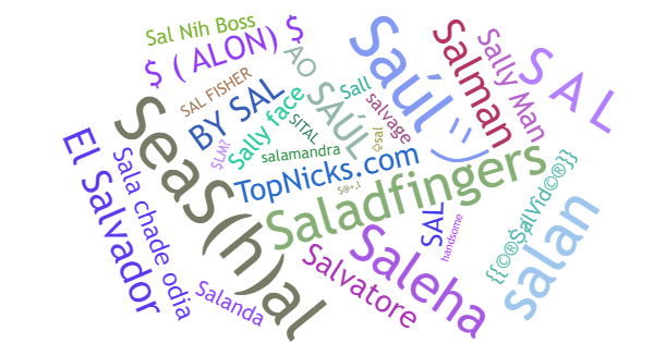 Nicknames for Sal