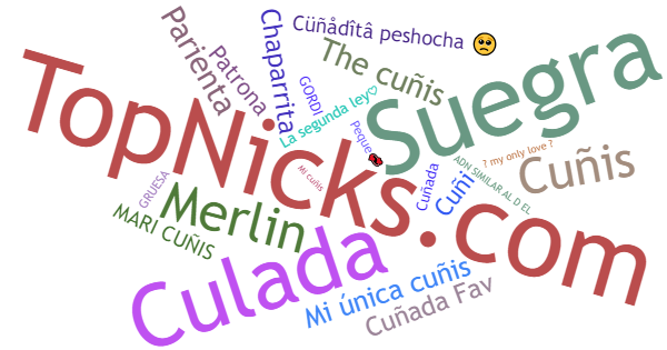 Nicknames for Cunada