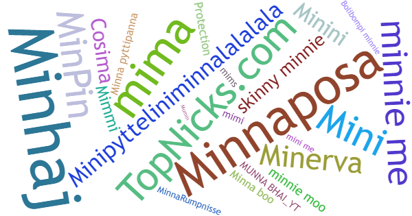 Nicknames for Minna