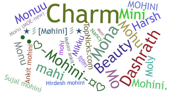 Nicknames for Mohini