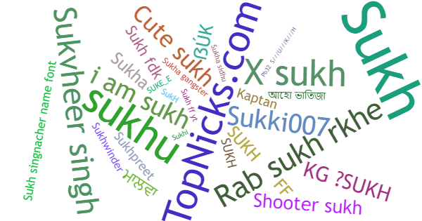 Nicknames for Sukh