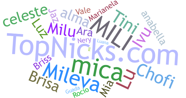 Nicknames for Milipili