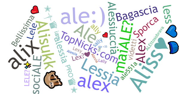 Nicknames for ALESSIA