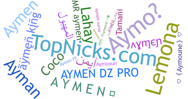 Nicknames for Aymen