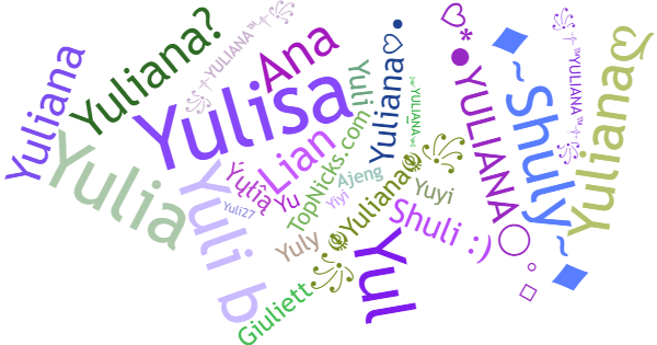 Nicknames for Yuliana