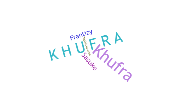 Nicknames for Khufra