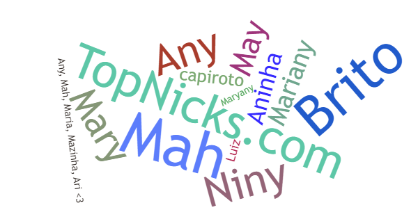 Nicknames for Mariany