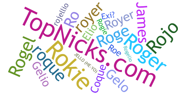 Nicknames for Rogelio