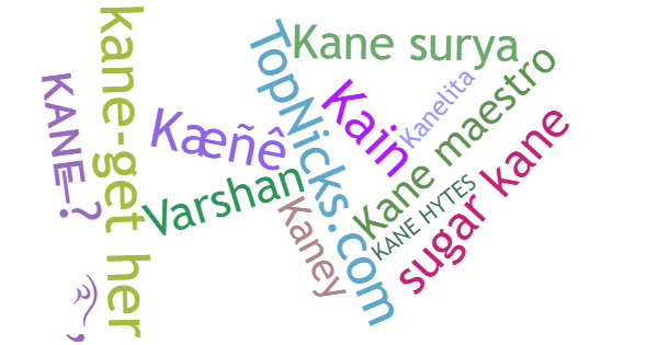 Nicknames for Kane