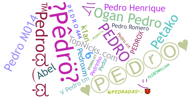 Nicknames for Pedro