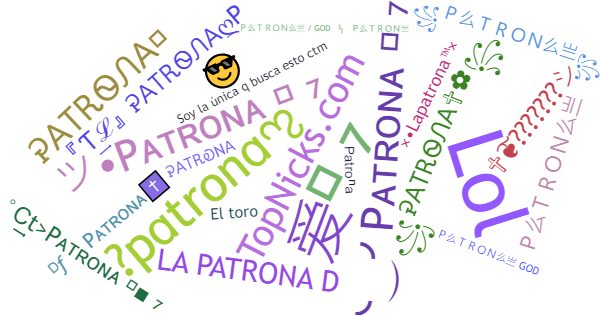 Nicknames for Patrona