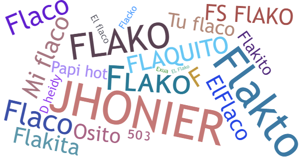 Nicknames for Flakito