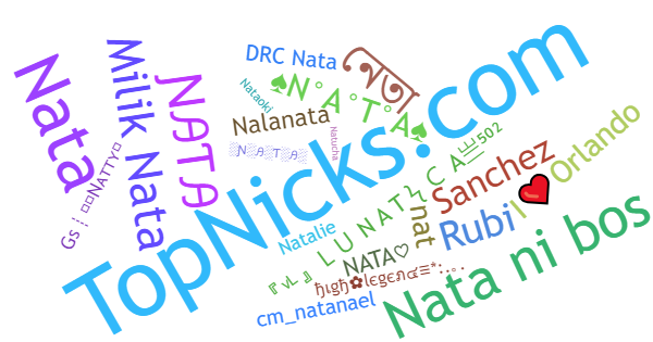 Nicknames for Nata