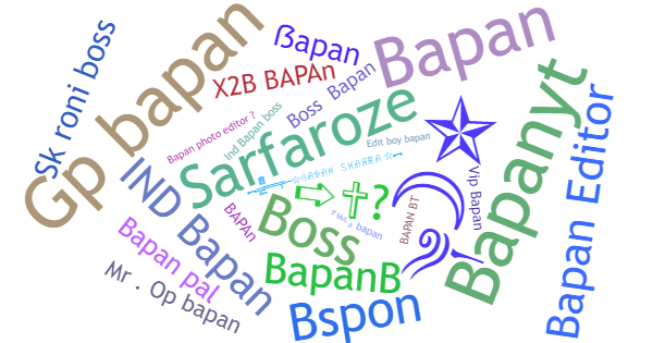 Nicknames for Bapan