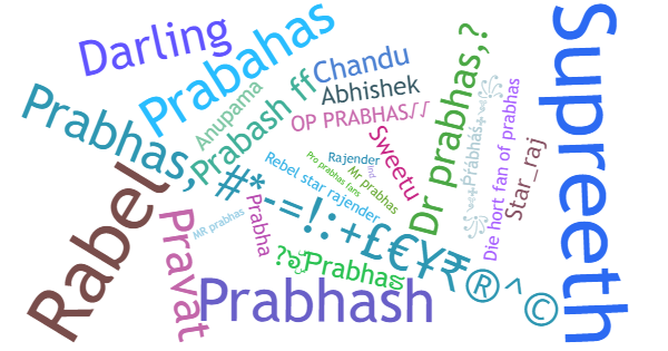 Nicknames for Prabhas