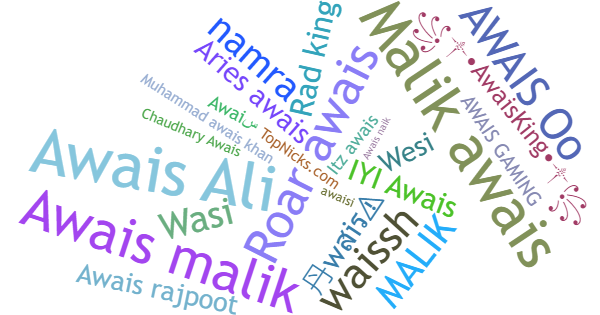 Nicknames for Awais