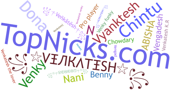 Nicknames for Venkatesh