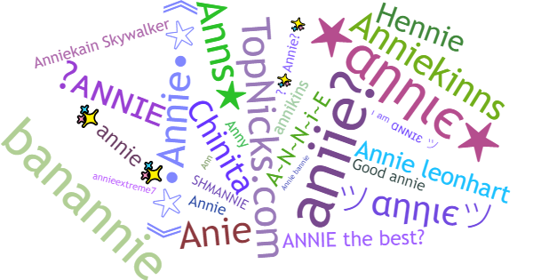 Nicknames for Annie