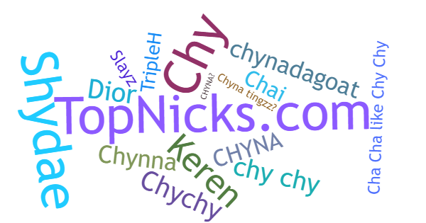 Nicknames for Chyna