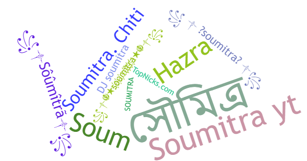 Nicknames for Soumitra