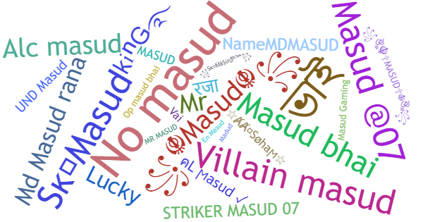 Nicknames for Masud