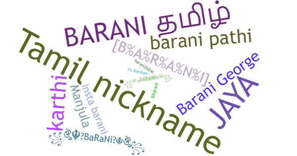 Nicknames for Barani