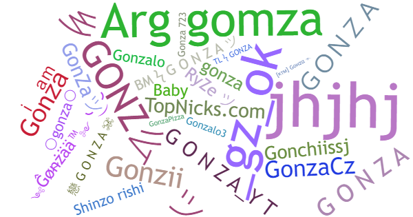 Nicknames for Gonza