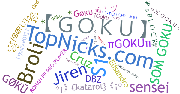 Nicknames for Goku