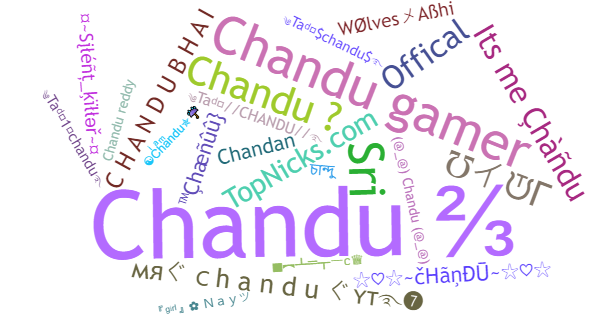 Nicknames for Chandu