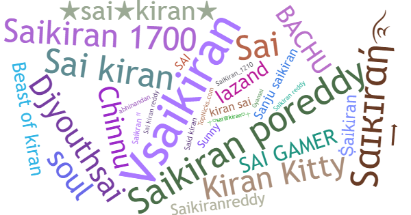 Nicknames for Saikiran