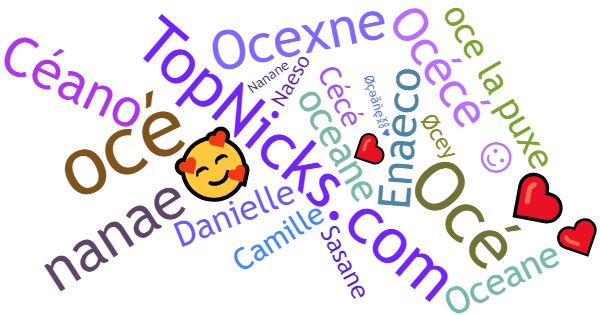 Nicknames for Oceane