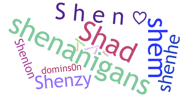 Nicknames for Shen