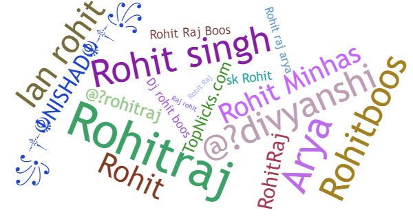 Nicknames for Rohitraj