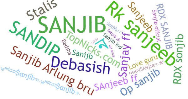 Nicknames for Sanjib