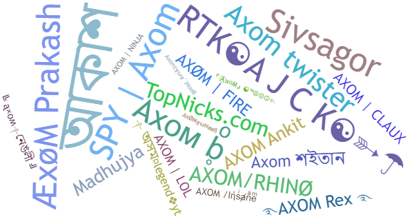 Nicknames for Axom