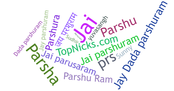 Nicknames for Parshuram