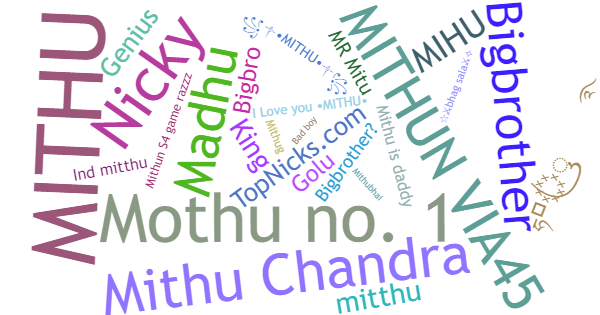 Nicknames for Mithu