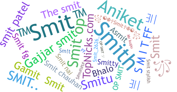 Nicknames for Smit