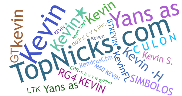 Nicknames for KevinS